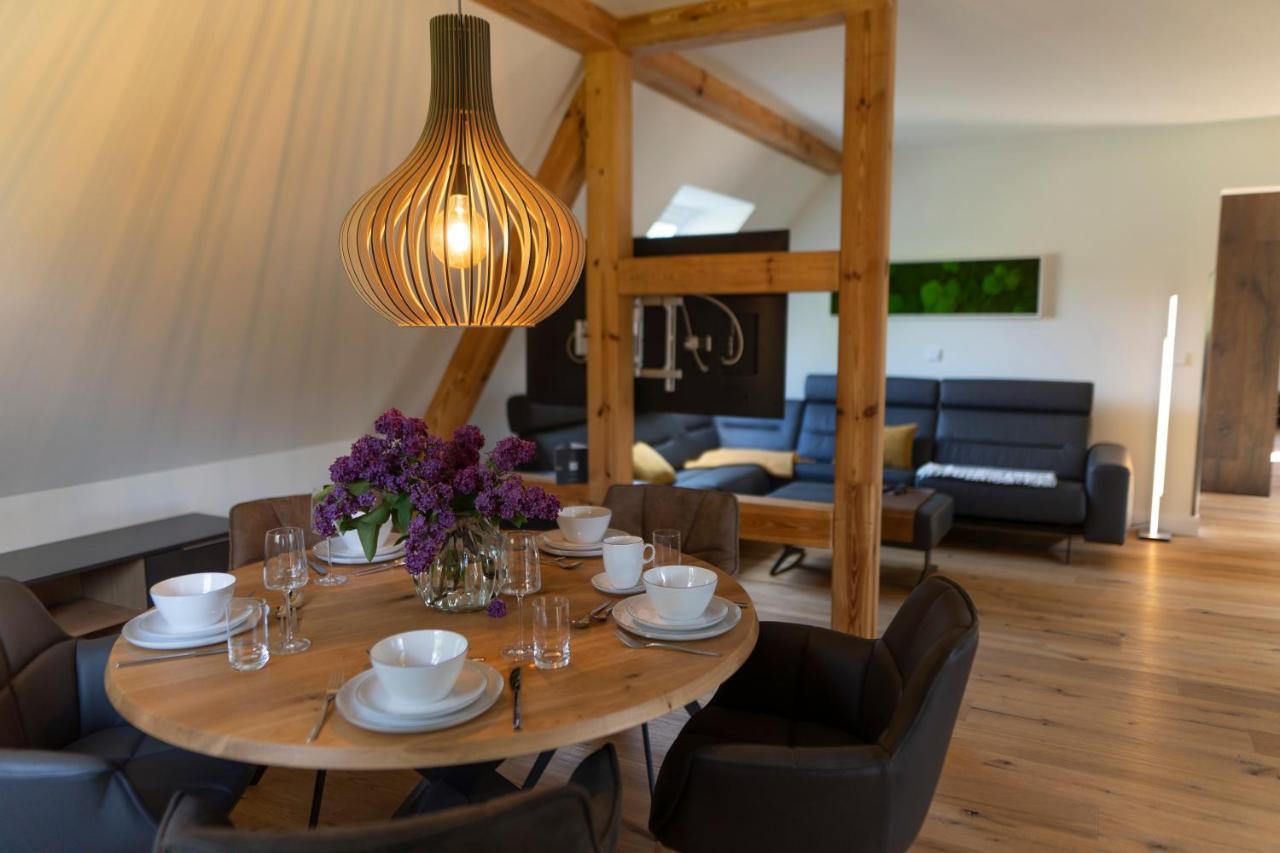 Spreewald Chalet Wohnung 布尔格 外观 照片
