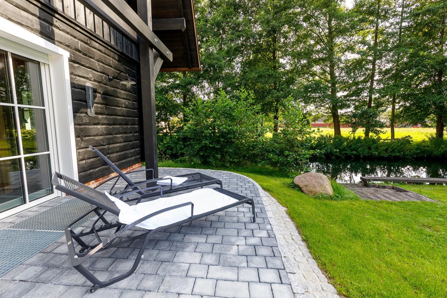 Spreewald Chalet Wohnung 布尔格 外观 照片