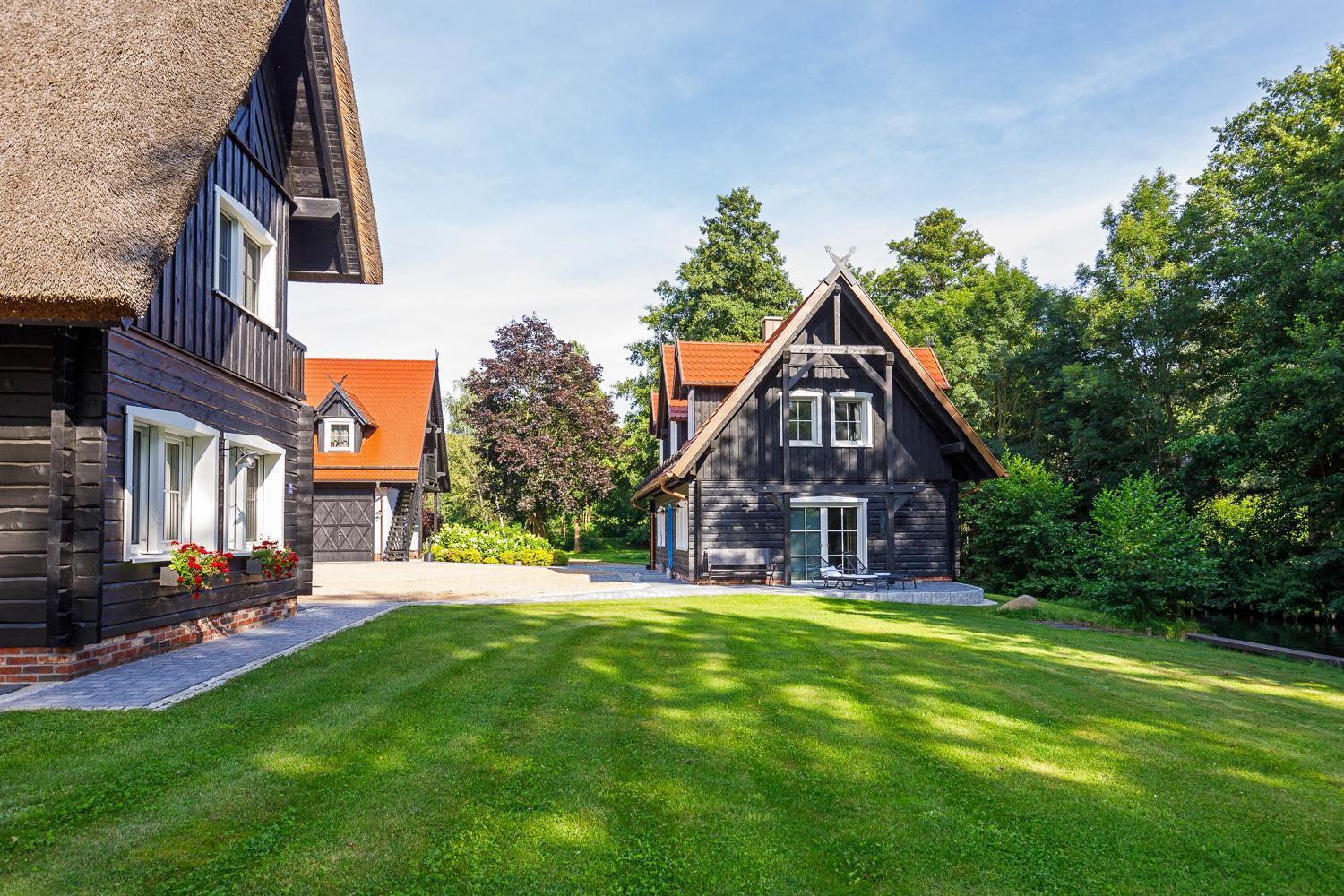 Spreewald Chalet Wohnung 布尔格 外观 照片