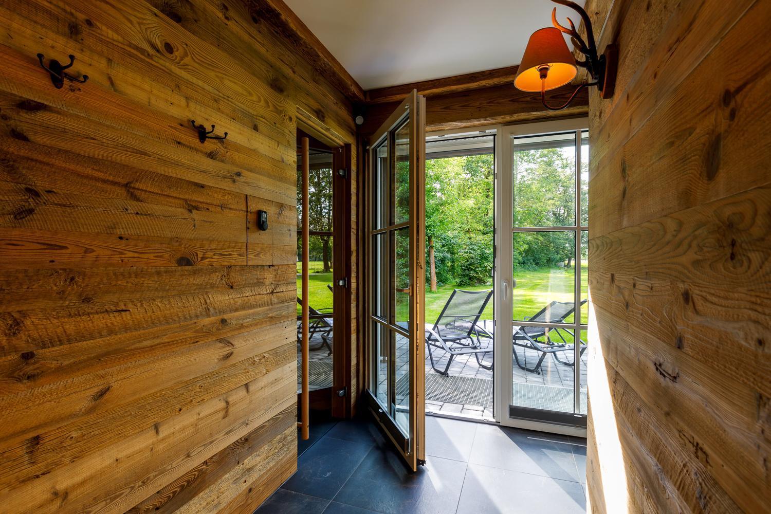 Spreewald Chalet Wohnung 布尔格 外观 照片