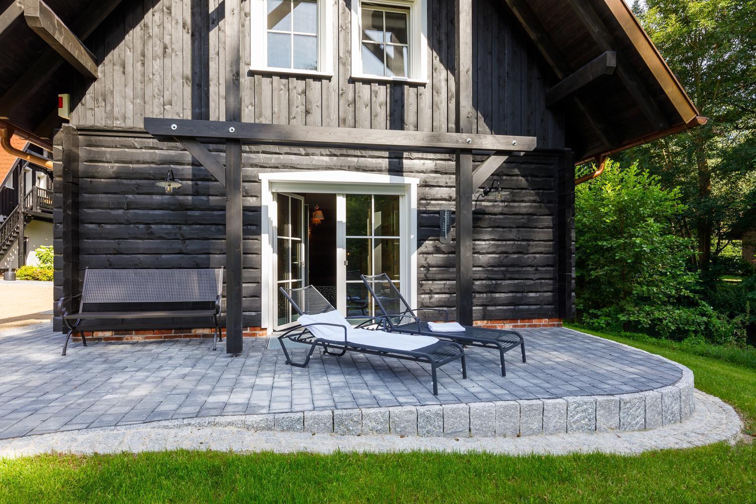 Spreewald Chalet Wohnung 布尔格 外观 照片